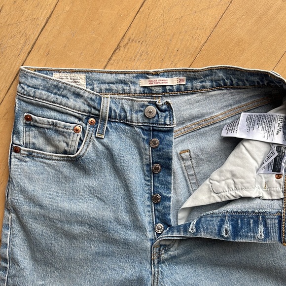 Levi’s Ribcage Straight Jeans Size 29 - Picture 4 of 8